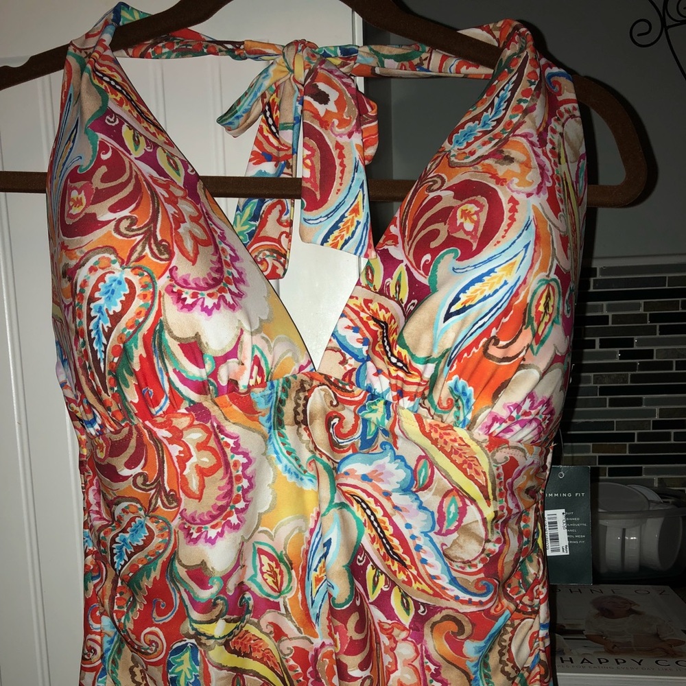 Ralph Lauren swim halter top and skort bottoms